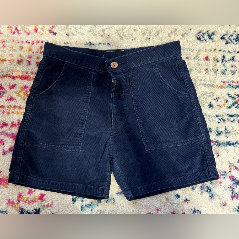 Birdwell Corduroy Shorts, Size 30 Made in USA